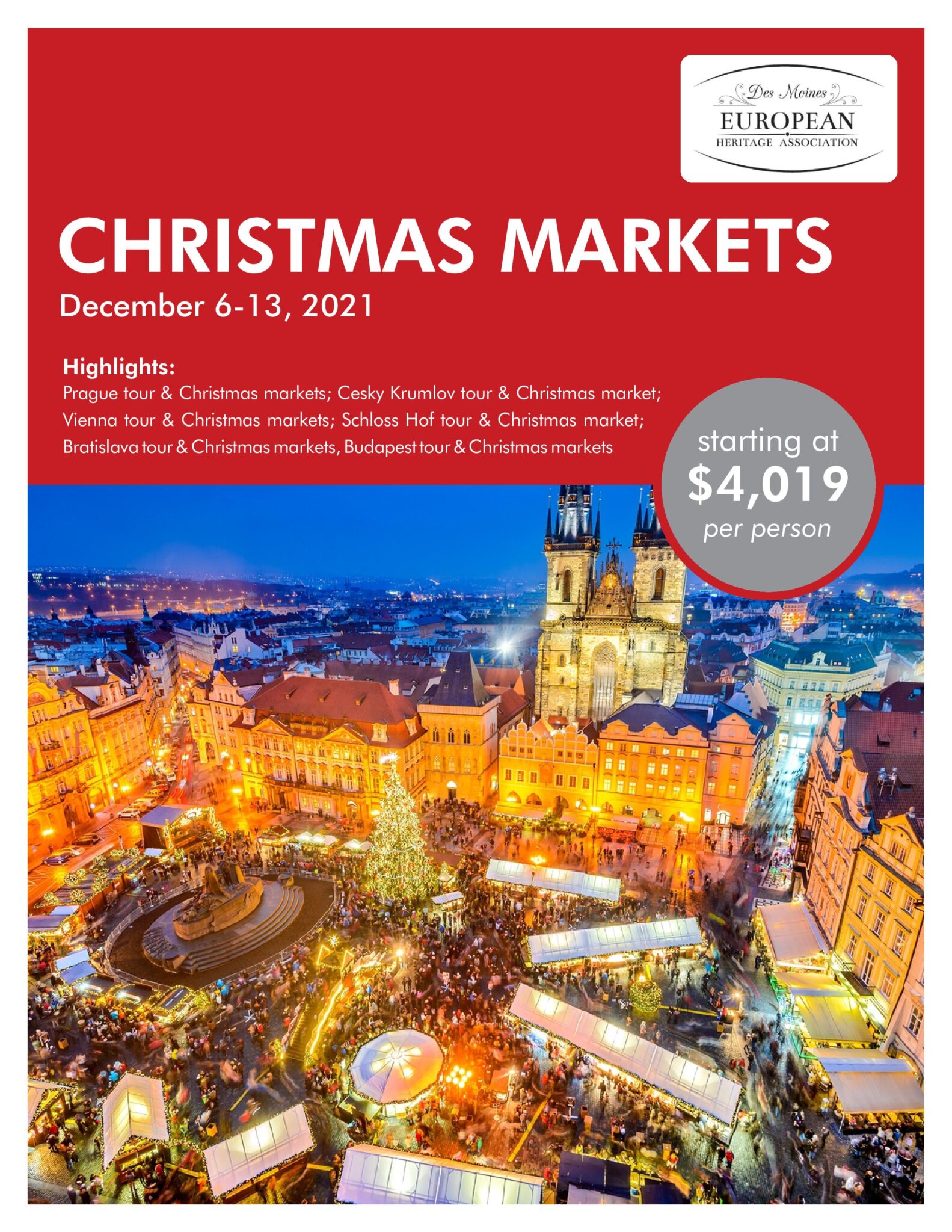 Virtual Travel Show Visit European Christmas Markets in