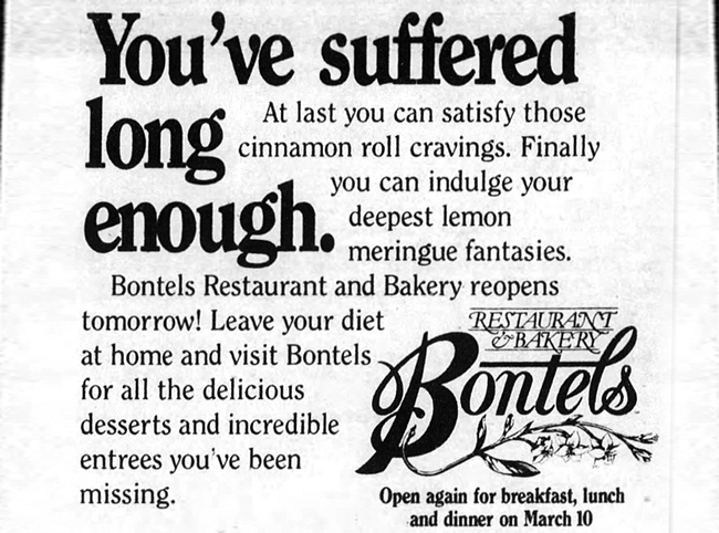 Remembering pies from Bontels - Vimarsana News