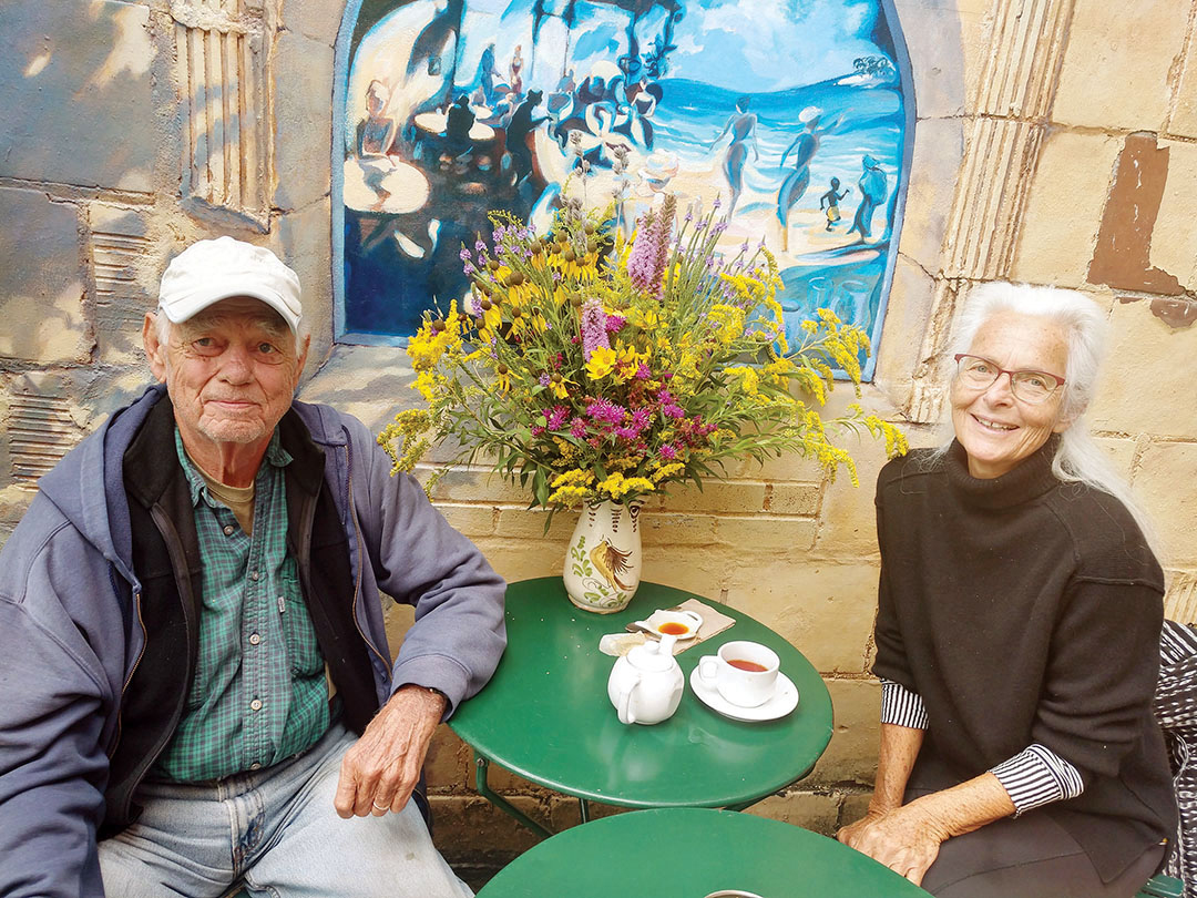 Bill Luchsinger and Karen Strohbeen at Zanzibar - Vimarsana News