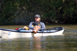 Kayaking takes Holmes all over the country